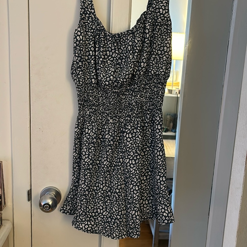 She + The Sky Cheetah Romper
